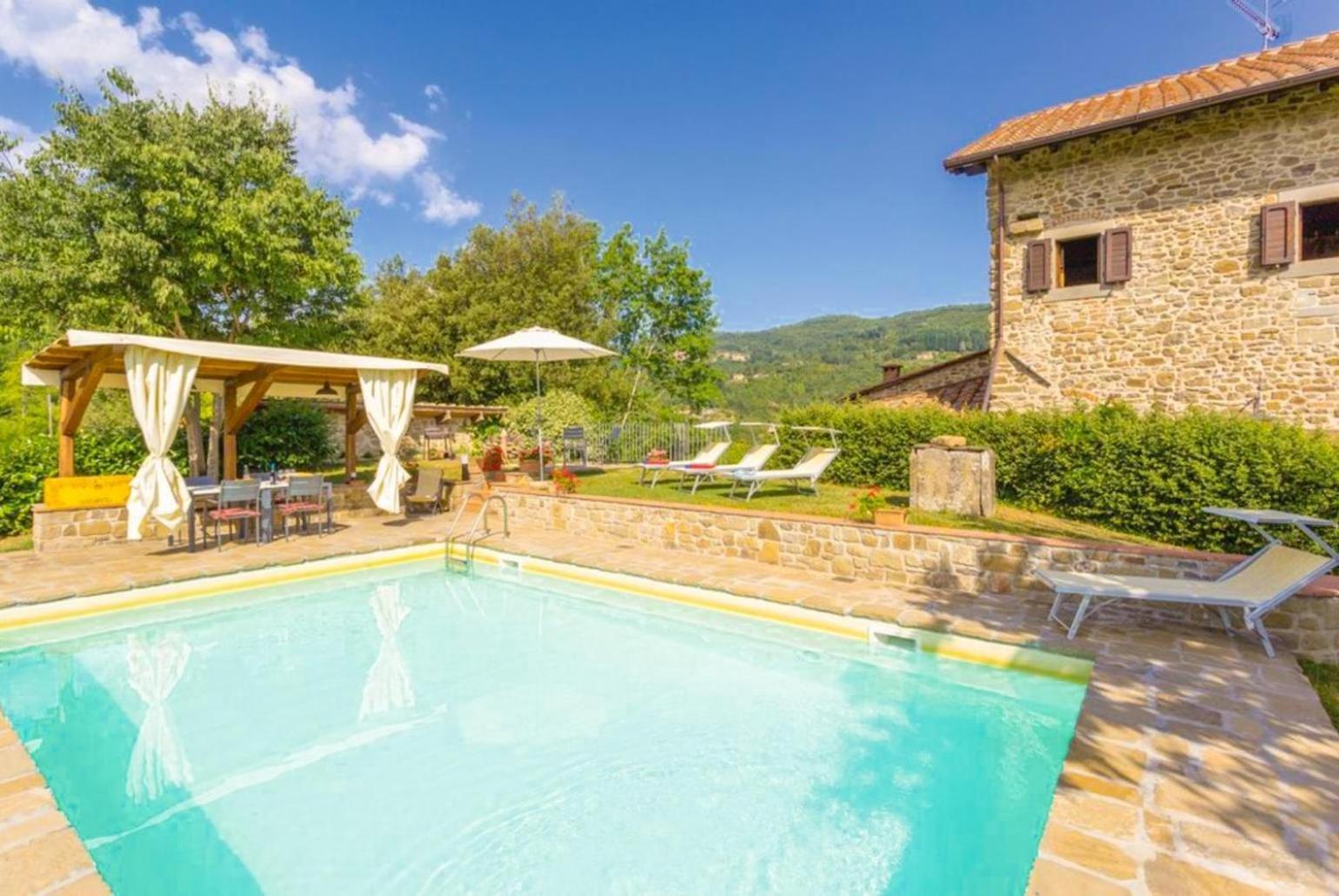 Villa Il Castello Ortignano Raggiolo Dış mekan fotoğraf