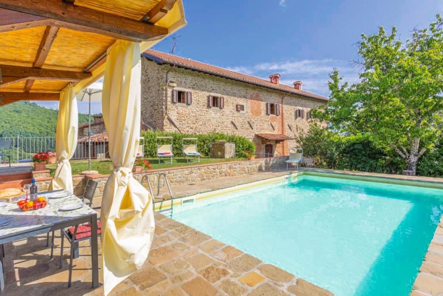 Villa Il Castello Ortignano Raggiolo Dış mekan fotoğraf