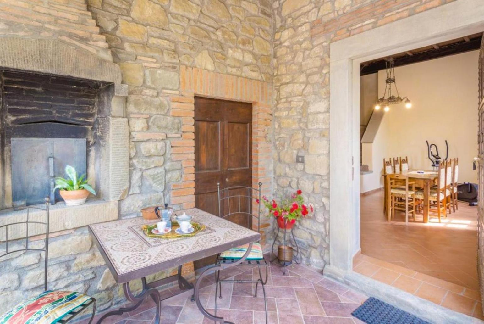 Villa Il Castello Ortignano Raggiolo Dış mekan fotoğraf